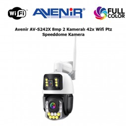 Avenir AV-S242X 8mp 2 Kameralı 42x Wifi Ptz Speeddome Kamera